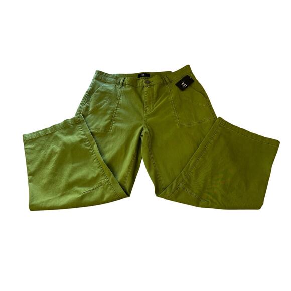 New KUT FROM THE KLOTH Women's Kiwi Ashton Cropped Barrel Jean Pants Size 12 - Picture 9 of 12